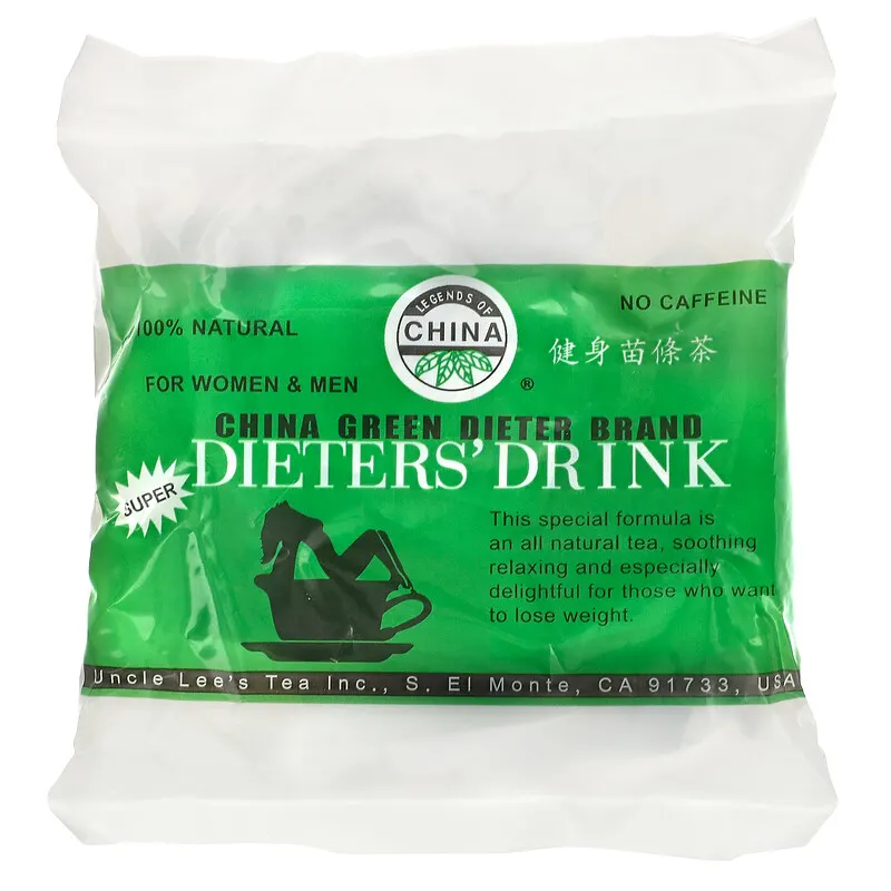 Uncle Lee's Tea, Dieter, bebida herbal 100% natural, sin cafeína, 30 bolsitas de té, 2,12 oz (60g) - Image 2