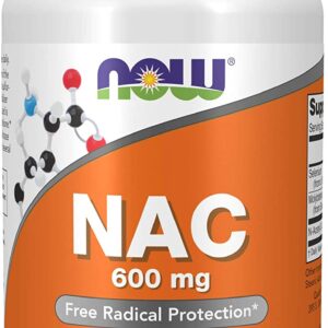 NOW Foods Nac-Acetyl Cysteine 600mg, 100 Vcaps